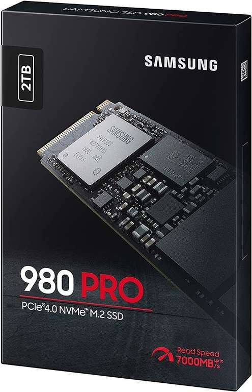 Samsung 980 PRO M.2 NVMe SSD 2 TB £178.97 (+£40 Samsung Cashback) @ Amazon