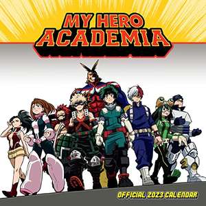My Hero Academia Month To View Square Wall Calendar 2023 £2.74 @Amazon