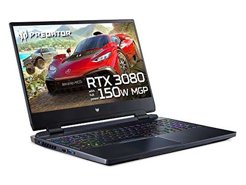 Acer Predator Helios 300 15.6" QHD 165Hz i7-12700H RTX 3080 16GB RAM 1TB SSD Gaming Laptop £1,535.08 @ Amazon