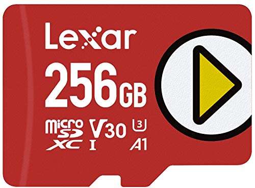 Lexar Play 256GB Micro SD Card - microSDXC UHS-I Card - Up To 150MB/s Read