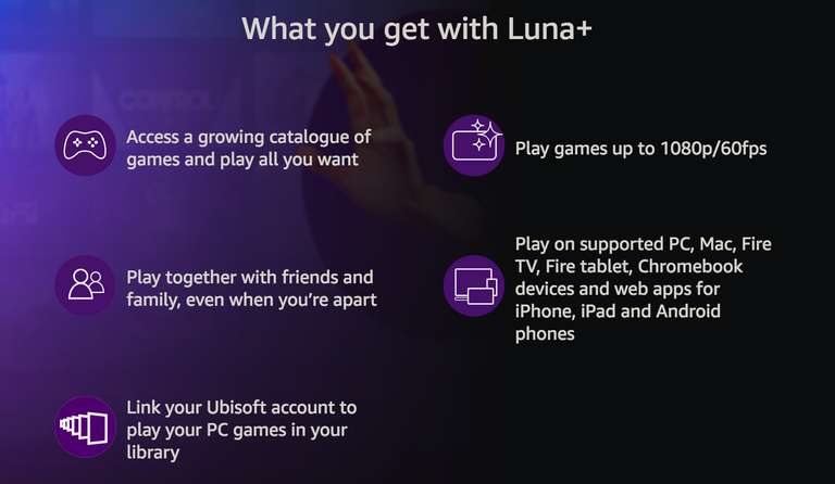 7-day Luna+ Free Trial: ~107 games e.g. DMC5, Control, Yakuza (stream on almost any device with any controller / keyboard) @ Amazon Luna