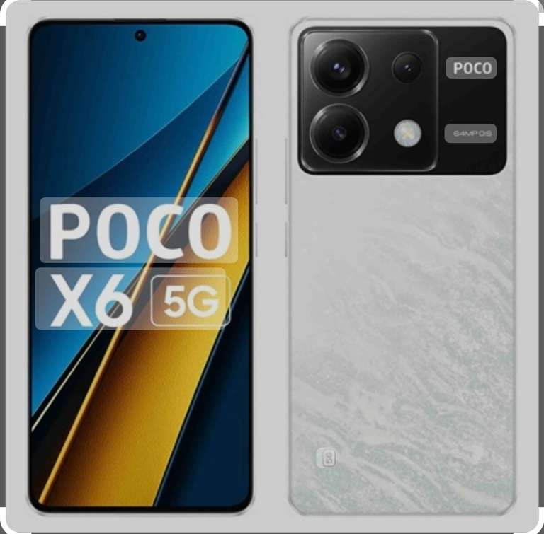 POCO X6 5G Snapdragon 7s Gen 2 NFC 6.67" 120Hz AMOLED Display 5100mAh 67W 64MP w/code Global Version Topmi store