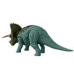Jurassic World Dominion Roar Strikers Triceratops Dinosaur Action Figure with Motion and Sound £10.50