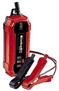 Einhell CE-BC 1 M Intelligent Battery Charger | Microprocessor Controlled Multi-Stage Charger With Trickle Charging For Wintering Batteries