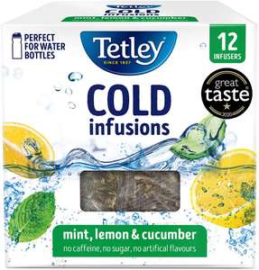 Tetley Cold Infusions - 12 Infusers £1.49 @ Aldi Blackpool