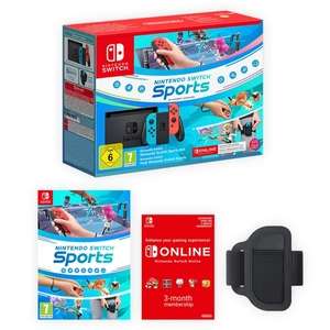 Nintendo Switch console + Nintendo Switch Sports game + 3 months NSO membership - sold by The Game Collection Outlet using code via app