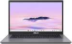 ASUS Chromebook Plus CX3402CBA 14.0" Full HD Laptop (Intel i3-1215U, 8GB LPDDR5 RAM, 128GB UFS, Backlit Keyboard, 10 Hour Battery)