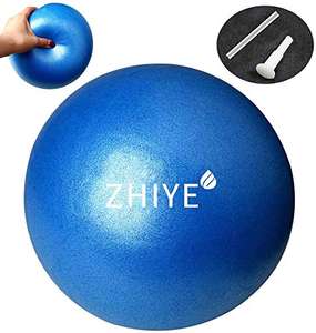 ZHIYE Pilates Yoga Ball Exercise Ball Core Fitness Bender, Yoga, Stability, Barre, Training Physical Therapy - Sold by yangyik FBA