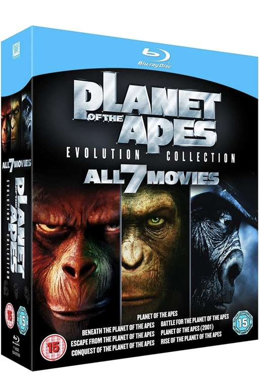 Planet Of The Apes: Evolution Collection (15) 1968 Blu-ray (Used) £10 with free click and collect @ CeX