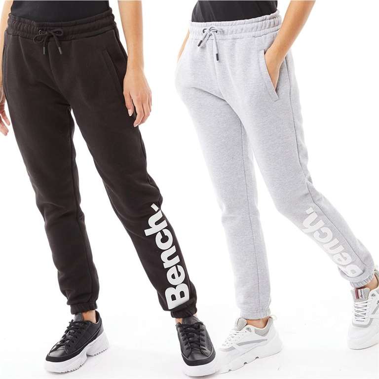 Bench Womens Winter Two Pack Joggers Black/Grey Mar for £34.99 + delivery £4.99 @ MandMDirect