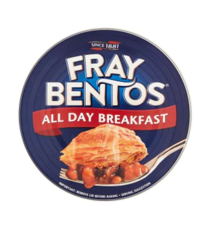 Fray Bentos All Day Breakfast Pie 425g 99p @ Farmfoods Chester/Saltney