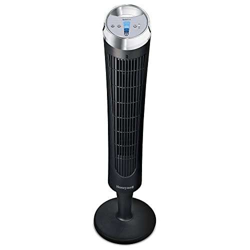 Honeywell QuietSet Tower Fan (5 Speed Settings, Oscillating 75°, Timer Function, Remote Control) HY254, Sold By Energy Saving Bulbs/Products