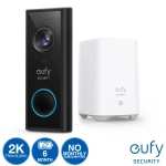 eufy 2K Video Battery Doorbell with HomeBase 2 16GB Local Storage £113.98 - Costco In-store only