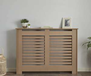 Medium Raw Finish Radiator Cabinet - £35 with free click and collect from Homebase