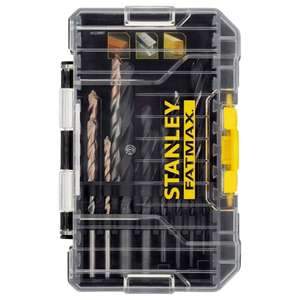 Stanley Fatmax Masonry, Metal and Wood Drilling Set 14 Pieces / Sold By mavencareltd FBA