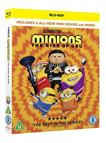 Minions: Rise of Gru Blu Ray £5.94 @ Amazon