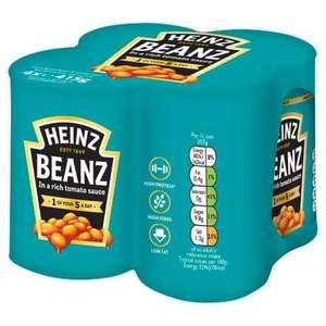 Heinz Baked Beans 4 x 415g Tins Multipacks are £1 Instore @ The Company Shop