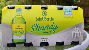 Saint Bertin Lager Shandy Bottles 10 x 25cl - Instore Reading