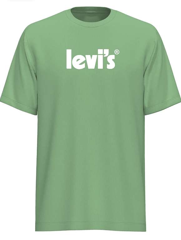 Levi's Men's Big & Tall Ss Relaxed Fit Tee T-Shirt Sizes XL-5XL Blue Or Peppermint £13.00 @ Amazon