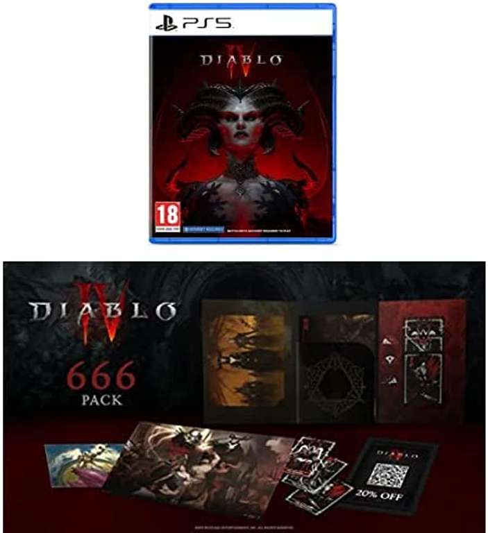 Diablo IV (PS5) + Light Bearer Mount & 666 Pack £62.85 @ Hit