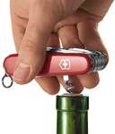 Victorinox Spartan Swiss Army Pocket Knife, Medium, Multi Tool, 12 Functions, Blade, Bottle Opener, Red Transparent £14.58 @ Amazon
