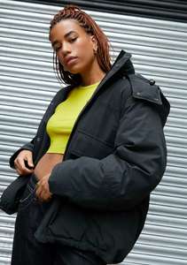 BDG Charlie Oversized Hooded Utility Coat size M/L £10 with code + £3.99 Delivery @ Urban Outfitters