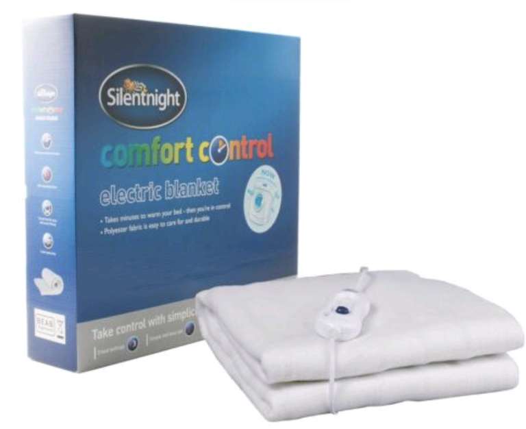 Silent Night Comfort Control Electric Blanket King Size - £29.99 @ Lidl (£24.99 with £5 voucher) Instore @ Lidl Southampton)