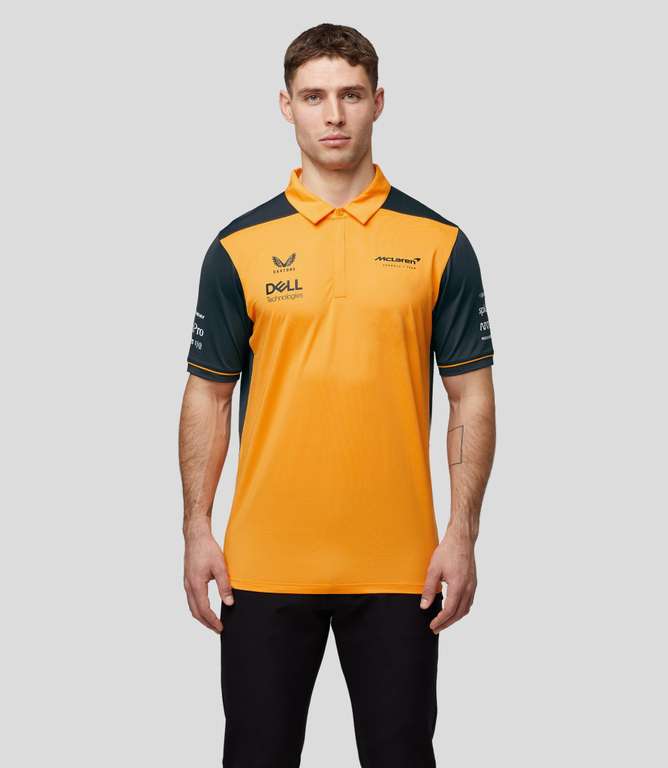 McLaren F1 store black Friday deals. Adult polos from £18, down from £65 -shipping £5.50 or free over £90 spend @ McLaren Store