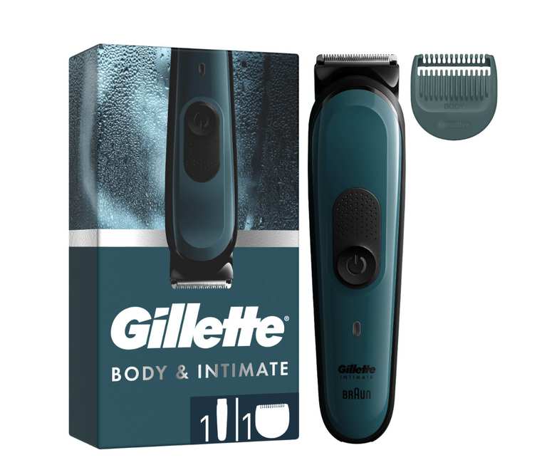 Gillette I3 Intimate Men’s Intimate Hair Trimmer / Intimate Razor £3.10 / Intimate Shave Cream and Cleanser £2
