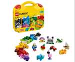 LEGO 10713 Classic Creative Suitcase, Toy Storage Case with Fun Colourful Building Bricks