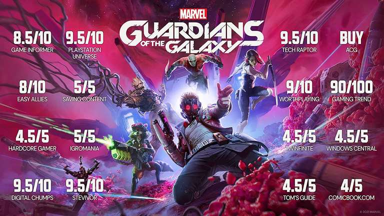 Marvel's Guardians Of The Galaxy PS4 Game £9.50 + Free Click & Collect In Selected Stores @ Argos