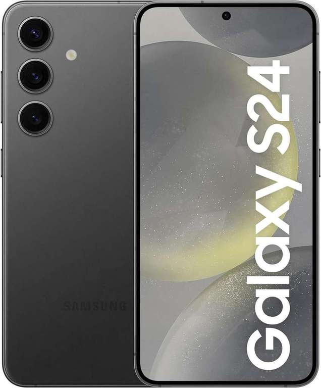 Samsung Galaxy S24, AI Android Smartphone, 8GB RAM, 128GB Storage, 50MP Camera + £10 Rolling Sim + Free Samsung Tab S6 Lite