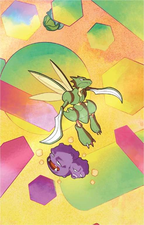 Pokémon TCG: Scarlet & Violet—151 Mini Tin – Scyther (2 Booster Packs, 1 Coin & 1 Art Card)