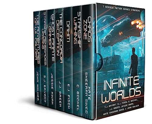 Sci-Fi Box Set - Various Authors - Infinite Worlds: 7 Science Fiction Series Starters Kindle Edition