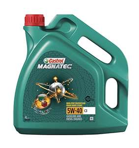 Castrol MAGNATEC 5w-40 C3 Engine Oil 4L £26.77 @ Amazon