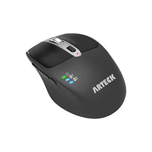 Arteck Multi-Device Wireless Bluetooth Mouse with Nano USB Receiver Ergonomic Right Hand Silent £12.99 Dispatches from Amazon Sold by ARTECK