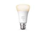 Philips Hue White Single Smart Bulb LED [B22 Bayonet Cap] - 1100 Lumens (75W equivalent) (Invited Accounts)