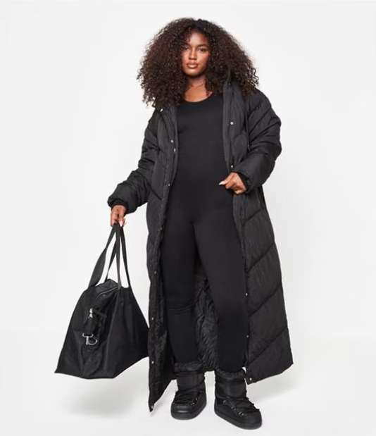 Today Only Missguided Longline Chevron Puffer Coat Now just £7.50 (3 colours to choose from) delivery £4.99 @ Studio