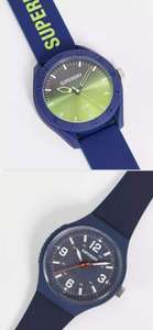 Superdry silicone strap watch blue and green ombre £9.60 / navy strap £11.75 - Delivery is £4 or Free with delivery pass or £35 spend @ Asos