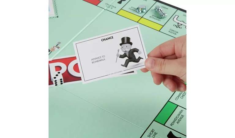 Monopoly Classic Board Game from Hasbro Gaming £10 Free collection @ Argos