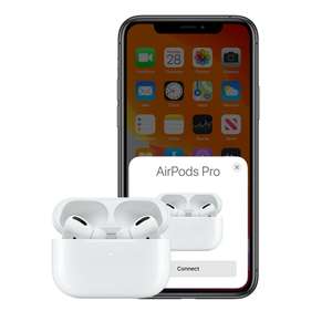 Apple AirPods Pro with MagSafe Wireless Charging Case - White Brand New--Sealed - £151.29 delivered with code @ click3clickuk / eBay