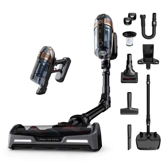 X-Force Flex 15.60 Pet & Car Cordless Stick Vacuum Cleaner TY99F2GO - Black & Copper w/code