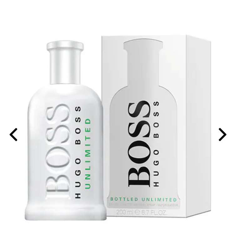Men's Hugo Boss Unlimited 200ml EDT - £60 @ The Perfume Shop
