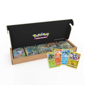 Pokémon TCG: Mini Tin Bundle - Galar Pals (4 Promo Cards & 5 Mini-Tins each includes Evolving Skies, Brilliant Stars)