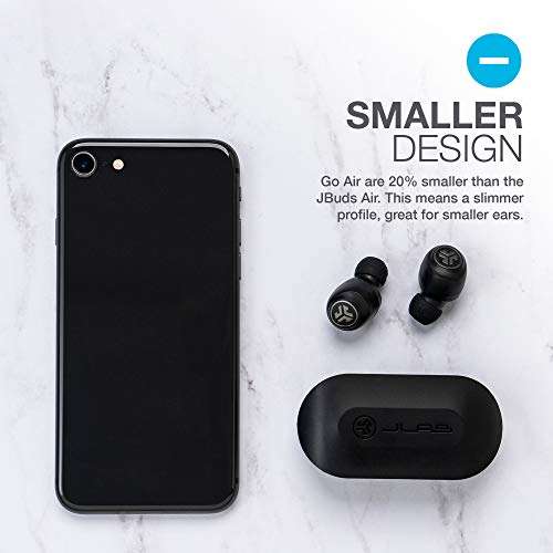 JLab Go Air Wireless Earphones, True Wireless Ear Buds with USB Charging Case, Bluetooth Earbuds with Dual Connect £12.99 @ Best-GIG/ Amazon