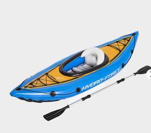 Hydro-Force Cove Champion Kayak, 1 Person with Oars £59 (Members Card Price + £5) Free Click and Collect @ Go Outdoors