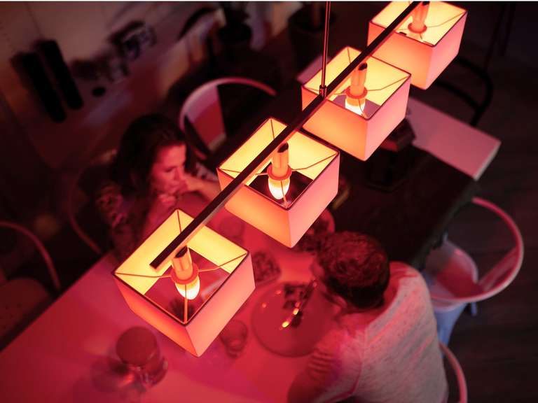 30% off Philips Hue bulbs, lightstrips and accessories when you buy 2 or more - e.g 2 x White/Colour ambiance e14 £76.99 @ Philips Hue Store