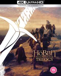 The Hobbit Trilogy [Theatrical and Extended Edition] [4K Ultra-HD] [2012] [Blu-ray] [Region Free]