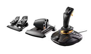 THRUSTMASTER T16000M Flight Pack Joystick, Throttle & Pedals £125.30 at Currys