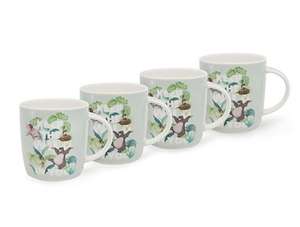 Disney The Jungle Book Green Mug 400ml - Set of 4 £6 + free collection @ George (Asda)